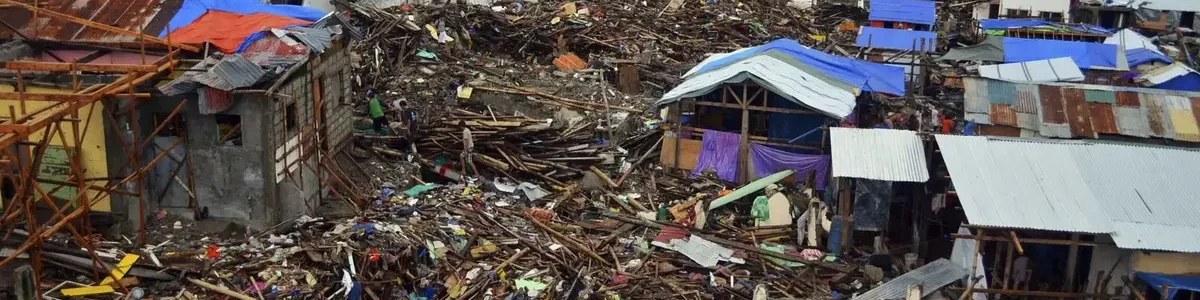 damage from typhoon haiyan